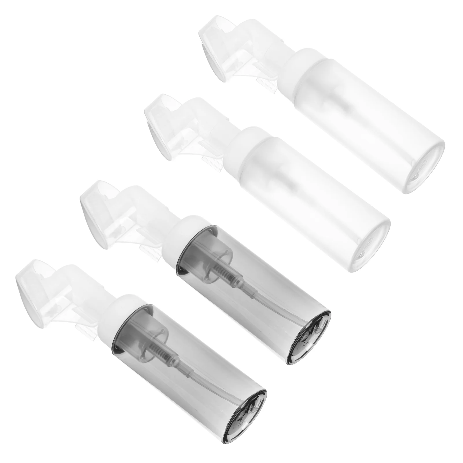 

4pcs Bottles Compact Foaming Bottle Foaming Bottle Frosted Foaming Bottle for Dorm Shop