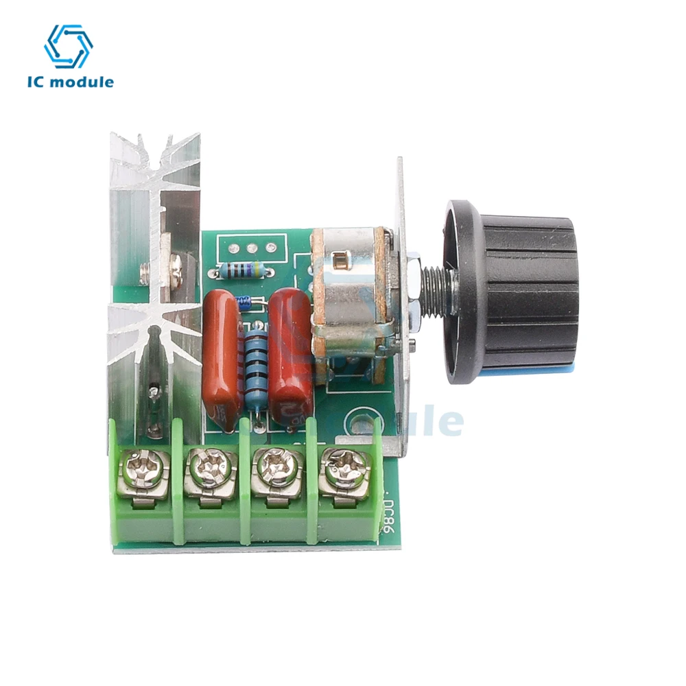 

Imported Thyristor Voltage Regulator High-power Electronic Governor Dimming Speed Regulation and Temperature Regulation Switch