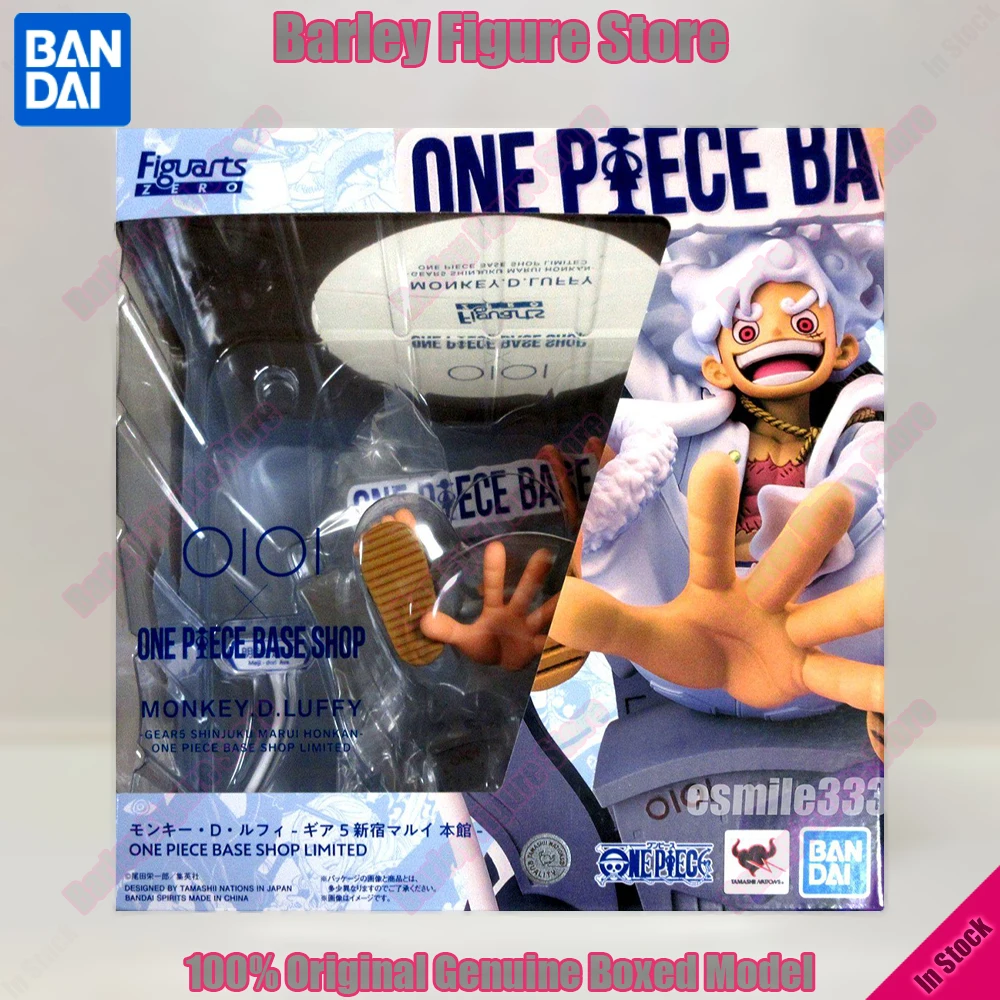 Фото В наличии: Оригинальная коллекционная фигурка BANDAI Limited Figuarts ZERO Gear 5 Luffy Shinjuku Marui, аниме-фигурка, модель игрушки №1