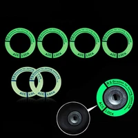 universal fit luminous ignition engine start cover key hole ring decal sticker