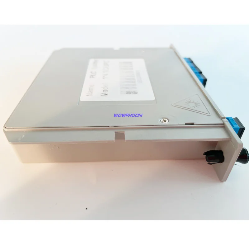 5PCS PLC Cassette Insertion Type SC APC 1x4 Fiber Optic Splitter Box SC UPC