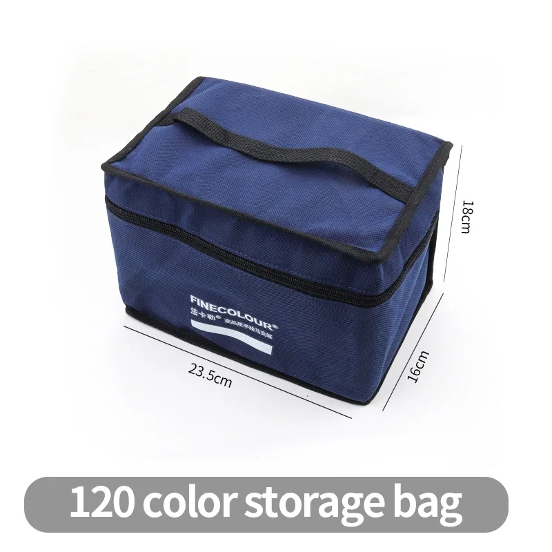 

FINECOLOUR сумки для маркеров, темно-синяя