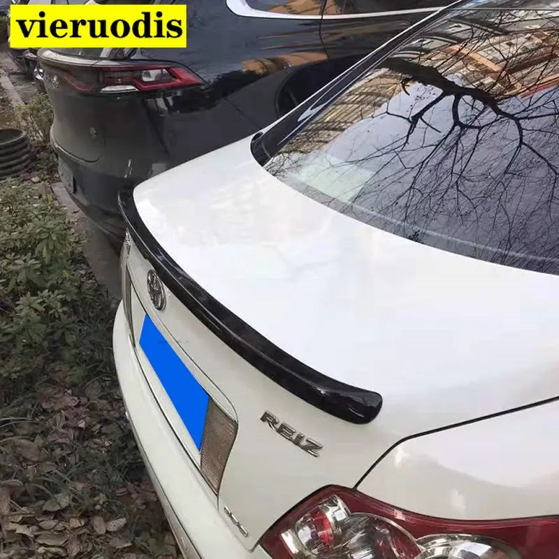 

Цветной задний спойлер для Toyota Mark X Reiz из АБС-пластика 2005-2011 Неокрашенный цветной чехол для крышки багажника автомобильный Стайлинг