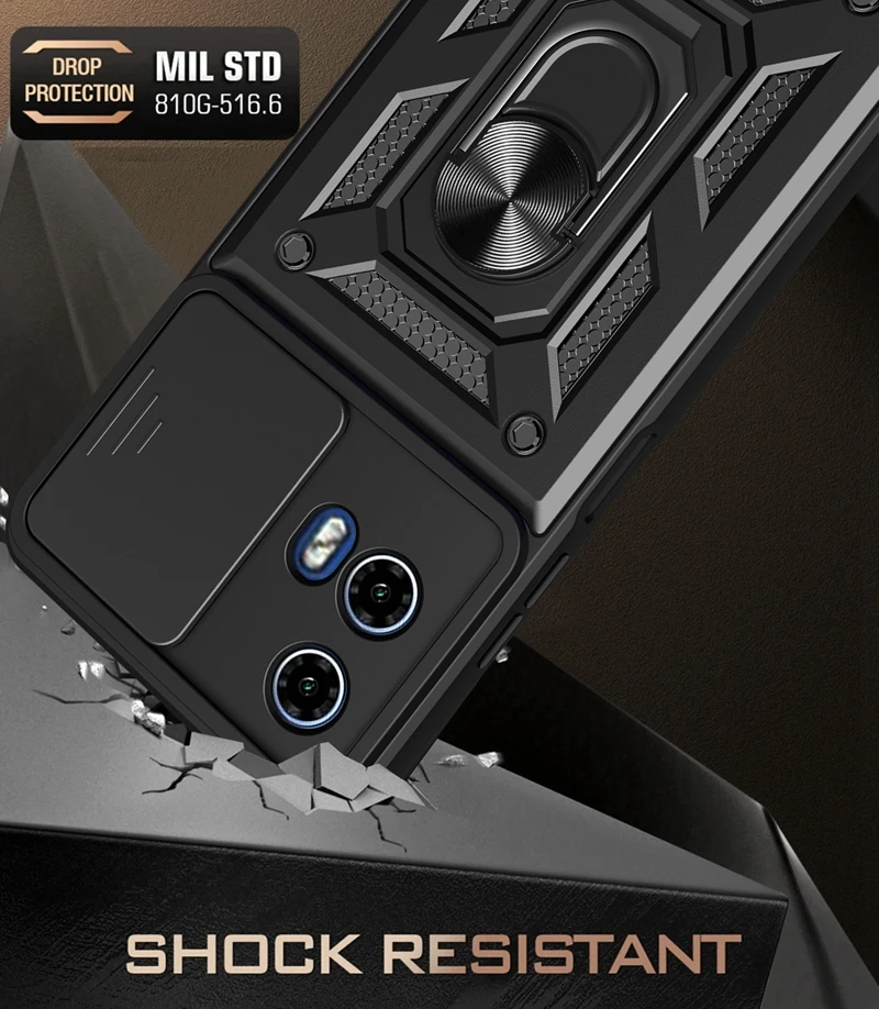 Для Motorola Moto G04 G04S G14 G24 G34 G54 G84 5G чехол для телефона объектив камеры защитный магнит