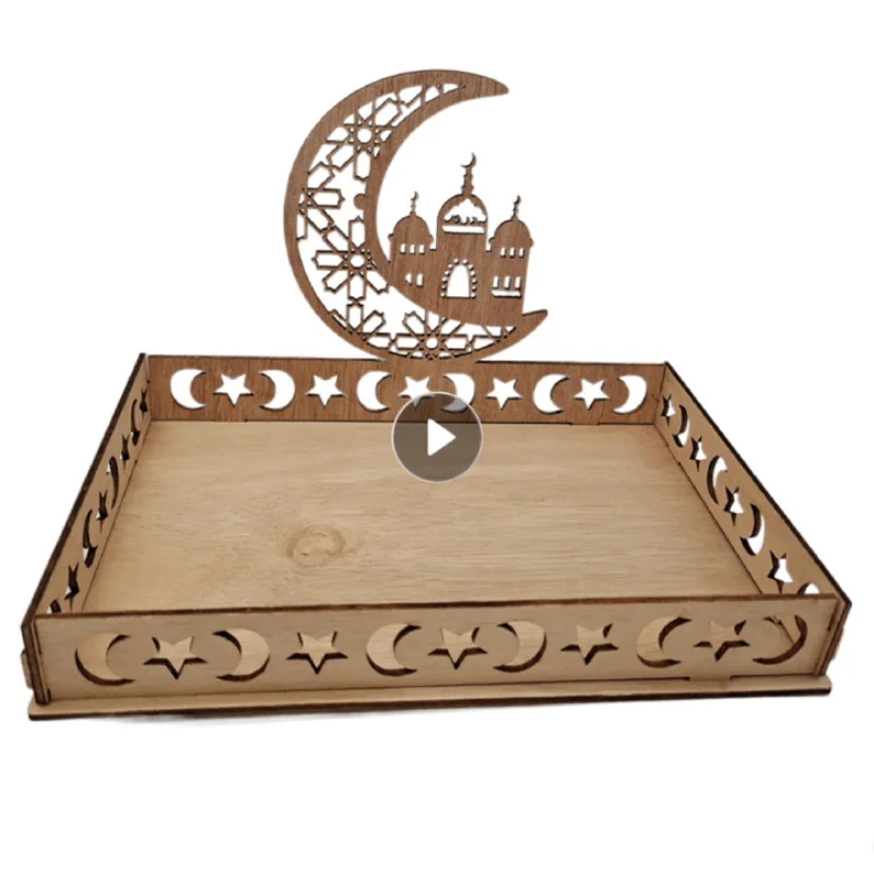 

Аксессуары для вечерние, украшения для стола, поднос для десертов для дома, коллекция 2022 Рамадан, Подарочный поднос для праздника