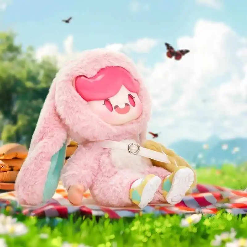 Stock Adou Colorful Life Series Пушистые фигурки Mystery Box Подвеска Коллекционная игрушка в