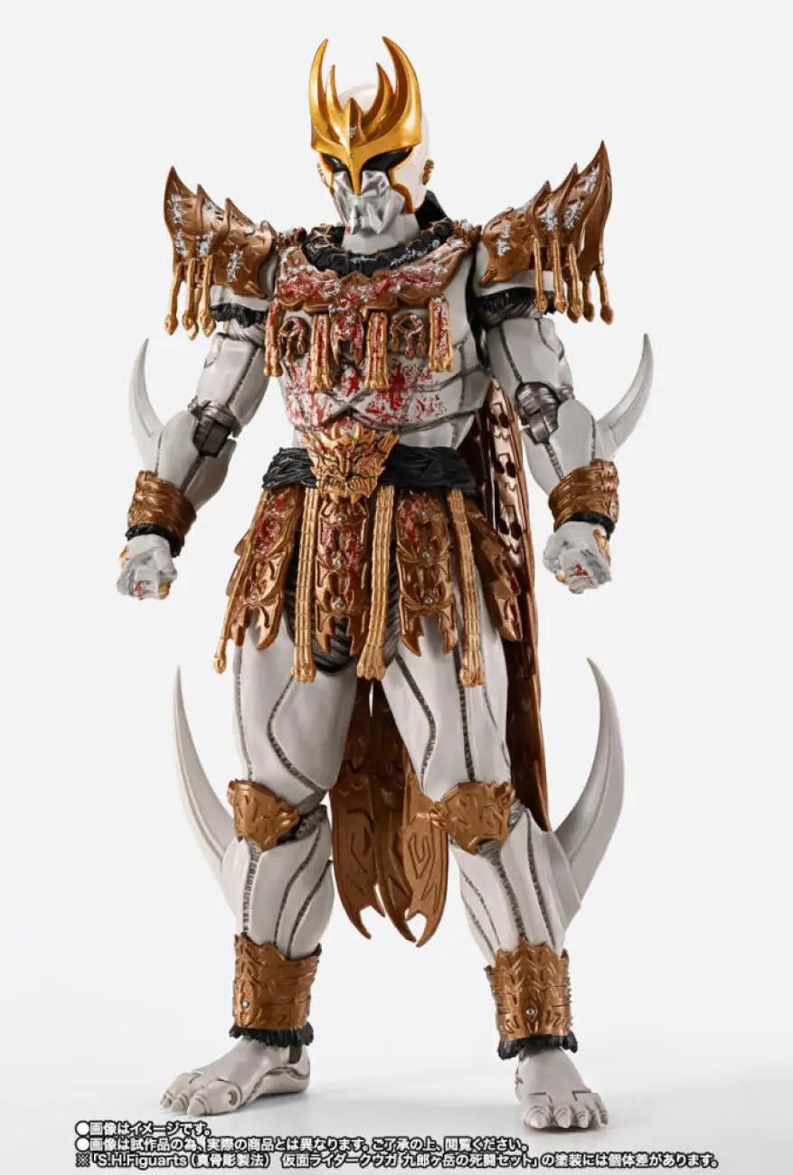 Фото В наличии Оригинальная фигурка Bandai Shfiguarts Kamen Rider Kuuga N Daguva Zeba Kuuga, аниме-модель, игрушка №5
