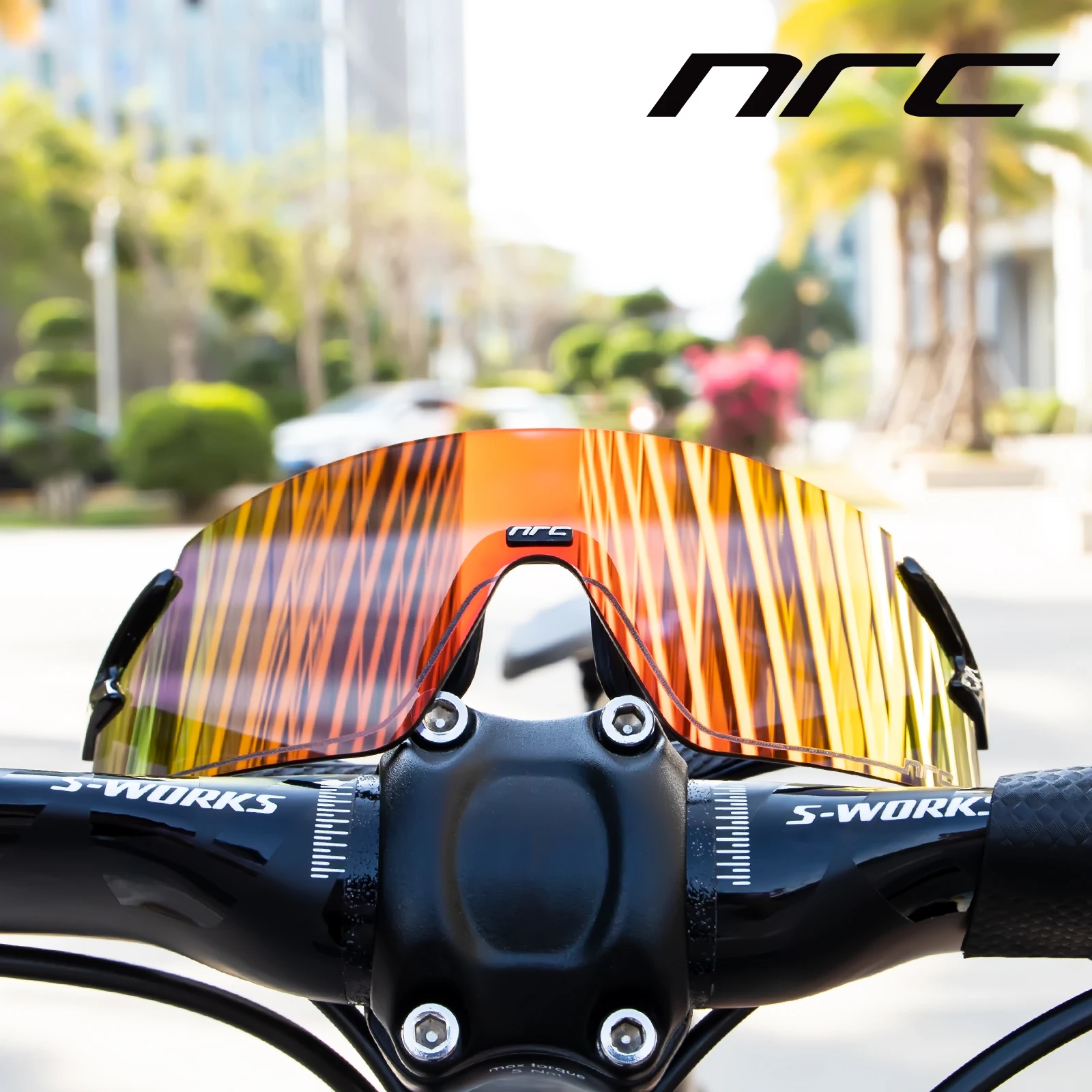 

NRC Men cycling glasses Road Cycling Eyewear Outdoor Cycling Sunglasses Sports Protection Mountain Bicycle Windproof Goggles