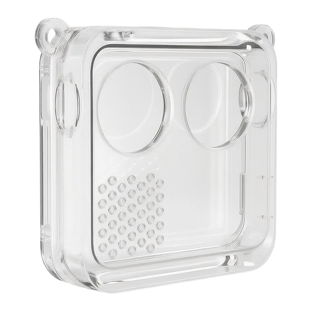 Фото Прозрачный защитный чехол из поликарбоната для Yoto For Mini Audio Player, портативный, устойчивый к падениям, с защитой от ударов и двойным ушным креплением №2