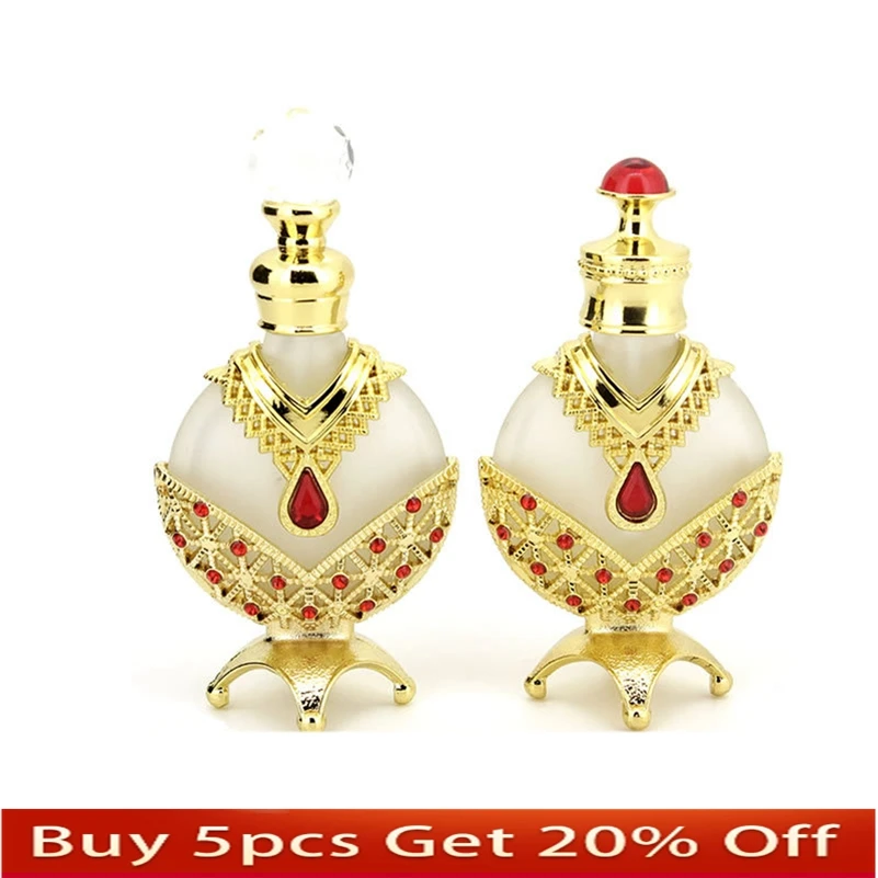 2pcs Dubai fragrance dispenser bottle 12ml perfume bottle for girls essential oil bottle a Laber Single Bottle