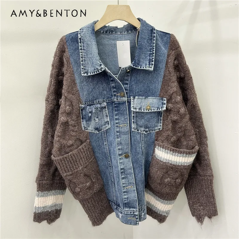 Европейская станция женская одежда осень-зима новая мода свободный повседневный