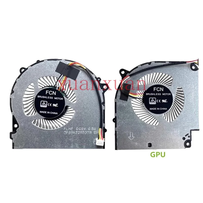 Новый вентилятор охлаждения ЦП для Hasee Z8-CA5NB -CA5NP -TA5NS CNH5S01 T58-VR36 911MT