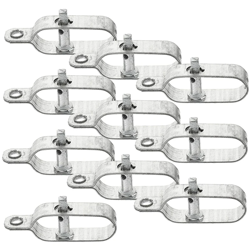 

10PCS Wire Tensioner Wire Tensioner Strainer Ratchet Tensioner Rope Connector Silver