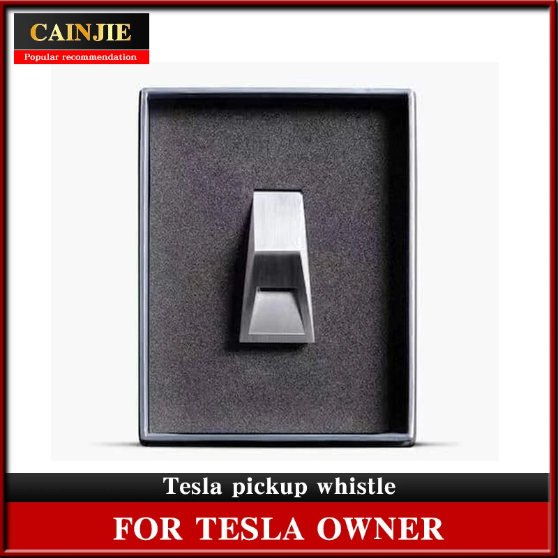 

2022 NewTesla Whistle Truck Styling Whistle Network Whistle Stainless Steel Metal Products For Tesla Model 3 X Y S Accessories