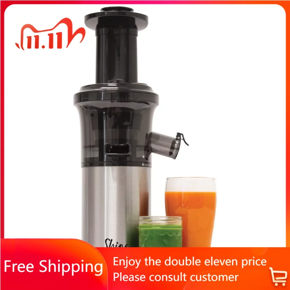 

Cold Press Vertical Slow Juicer Portable Juicer Blender Fruit Juice Extractor and Vegetables Machine Orange Electric Kitchen