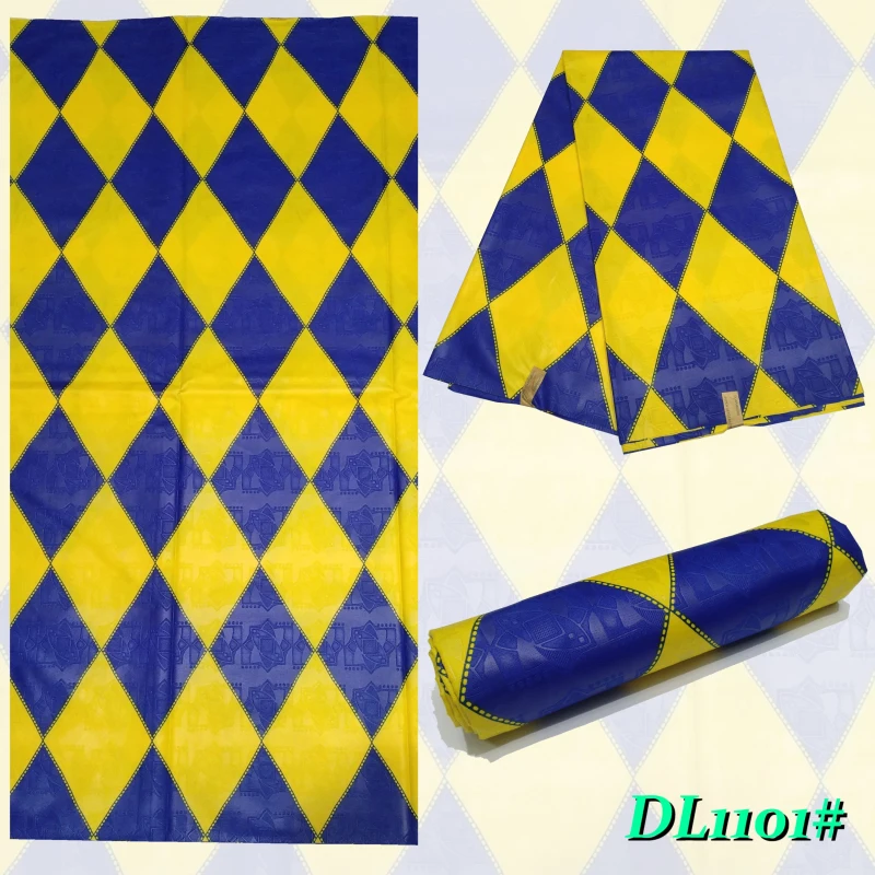 Африканская ткань с геометрическим узором полиэстер восковым принтом DL1101 # |