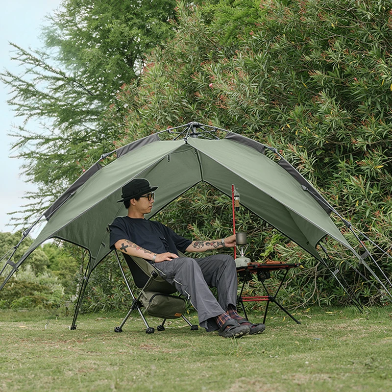 Купить Naturehike палатка для кемпинга 3-4 человек на открытом воздухе Вентиляционное укрытие портативное туристическое укрытие двойного назначения ав...