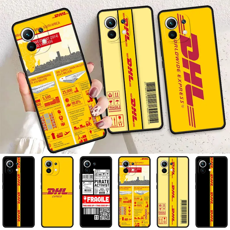 Силиконовый чехол Coque для Xiaomi Mi 13 Pro 11i 12 10 Lite 9T 11 10S 12Pro Note10Lite CC9 9 11T черный чехол DHL Express мода