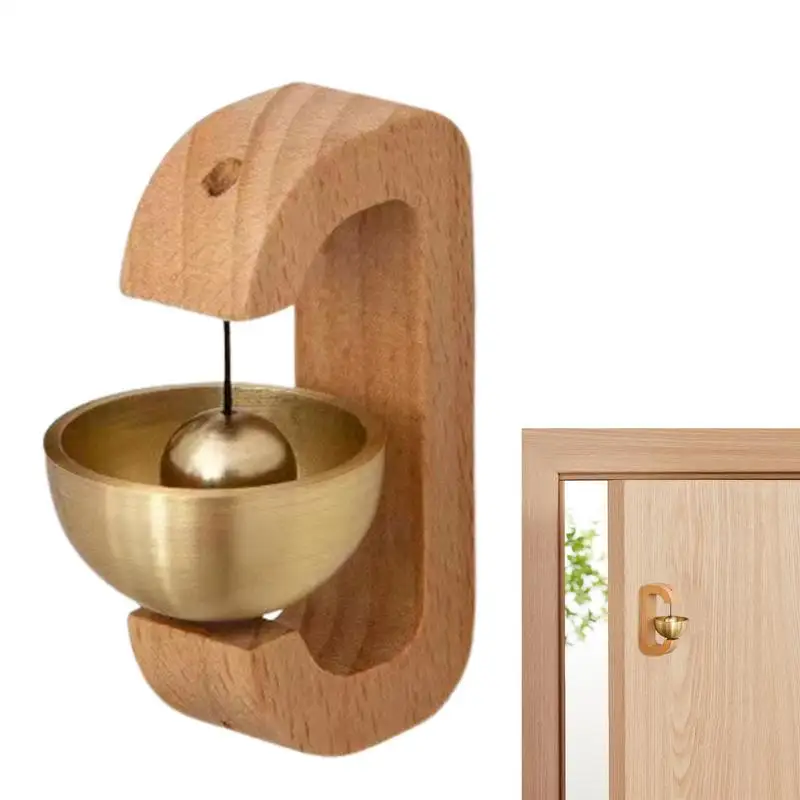 

Колокольчик для магазинов | Магнитный Прикрепленный дверной звонок для бизнеса | Деревянный дверной звонок, офисные украшения и украшения д...