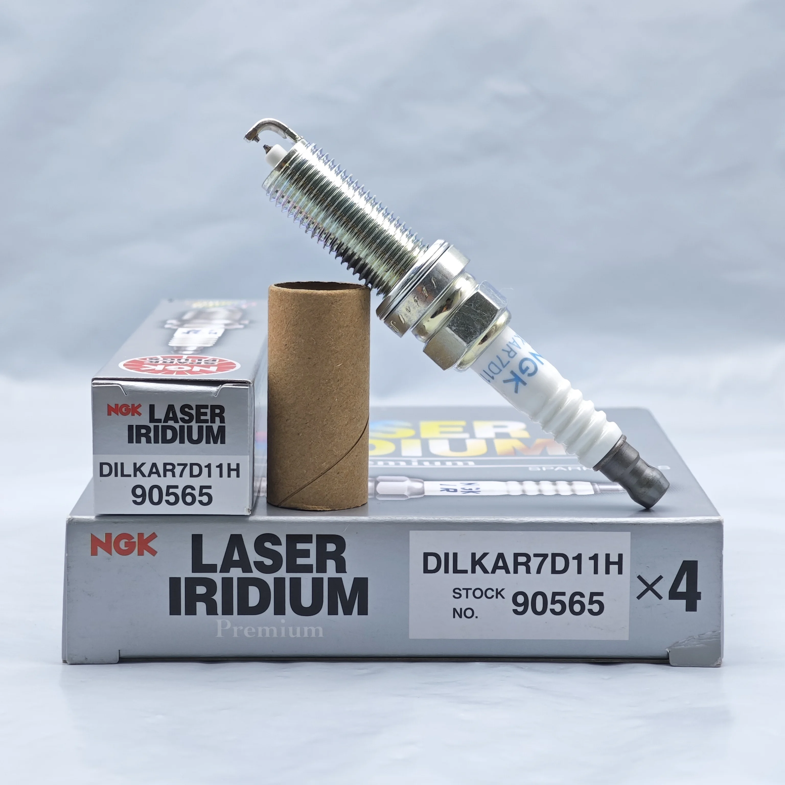 4 шт. оригинальная свеча зажигания NGK Iridium DILKAR7D11H 90565 подходит для NISSAN Teana Qashqai X-Trail RENAULT Koleos OEM 22401-1VA1C