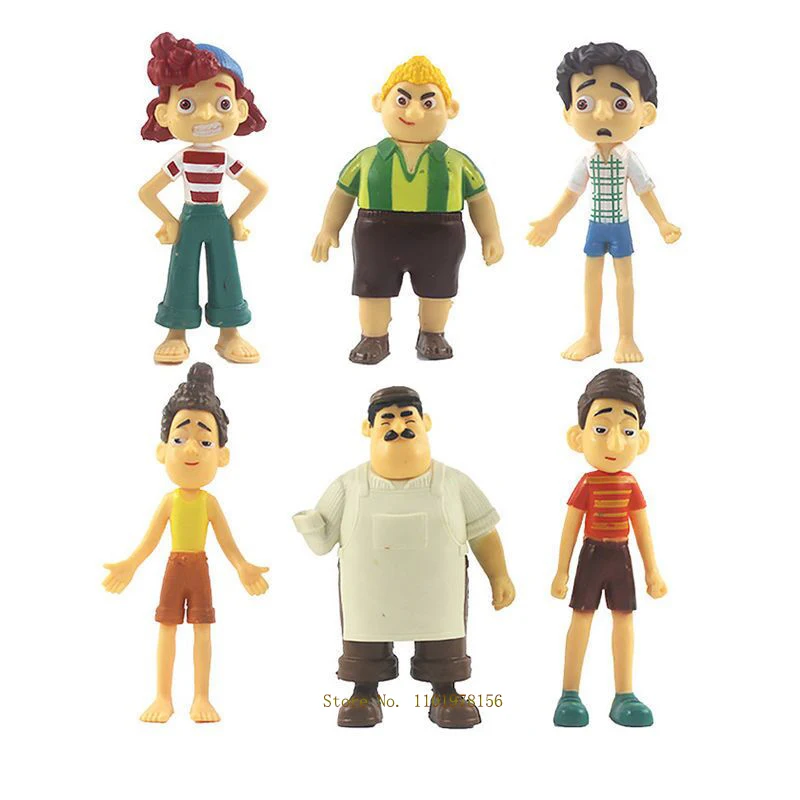 

Экшн-фигурка из фильма Disney Pixar Luca, 6 шт./комплект