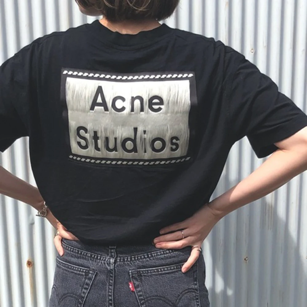 

Letter Print Patchwork Casual T-shirt Women Summer Loose Black Tees Fashion Streetwear Sports Harajuku Preppy Style Girl Tops