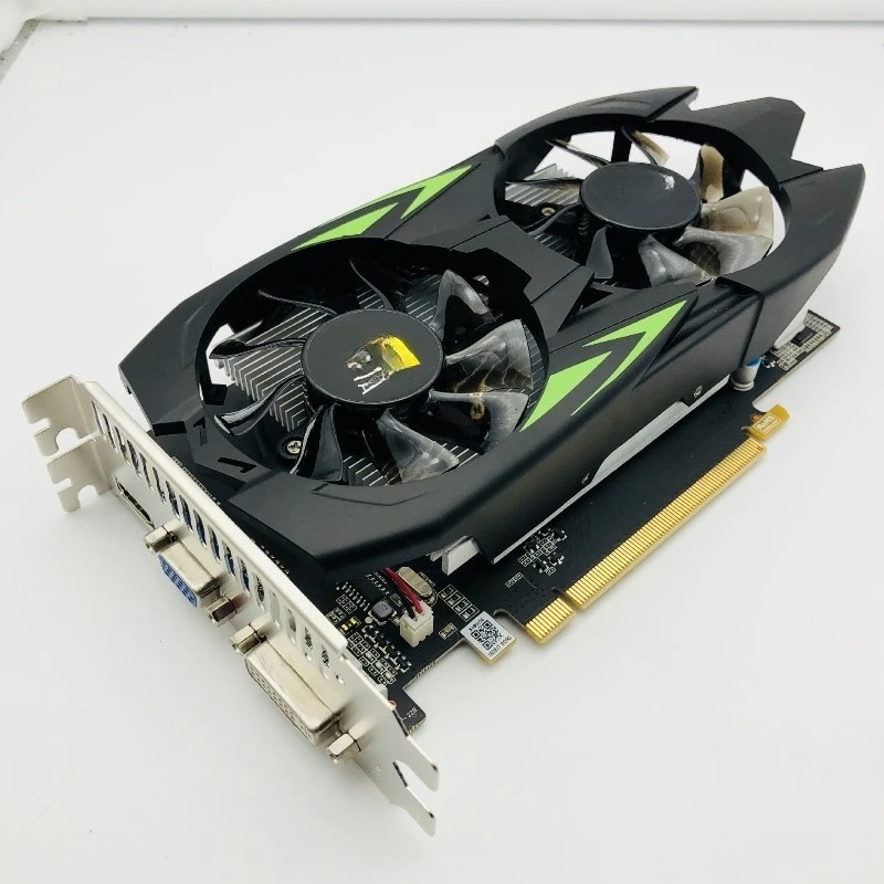 Фото Видеокарта GTX 1050 TI 1 ГБ для настольных ПК, игровая, для апгрейда, установка boda pom pom №1
