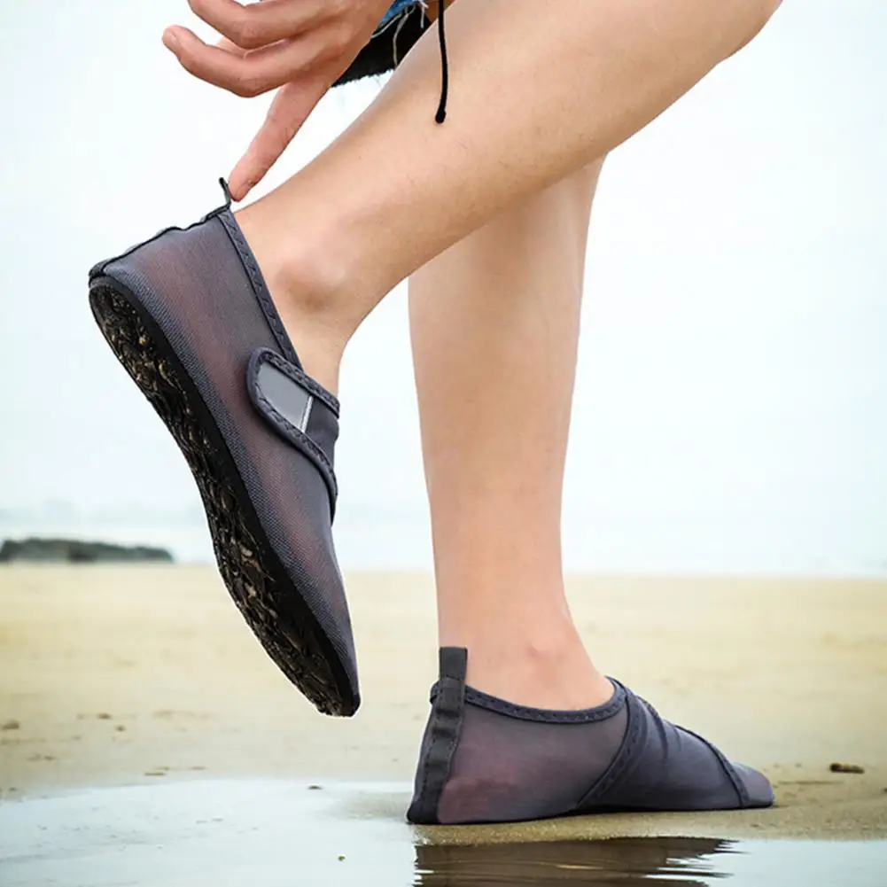 

Unisex Water Sneakers Breathable Quick-drying Non-slip Transparent Swimming Mesh Shoes Wading Shoes For Spring/Summer