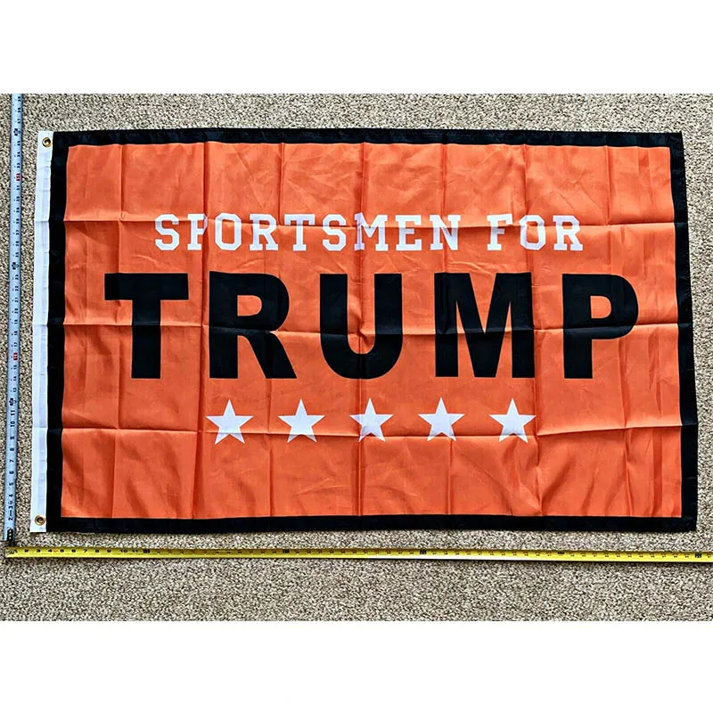 

Donald Trump Flag FREE SHIPPING Sportsmen For Trump Hunting Army Navy Police 3x5 yhx0343