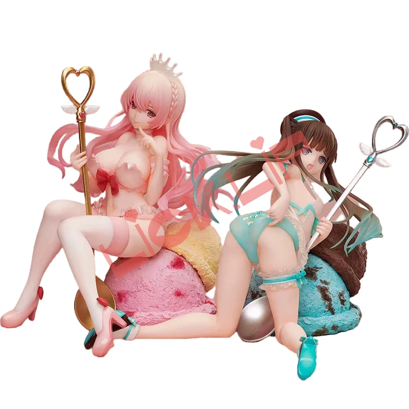 

Anime Sexy Girls Tasting Girl Ichigo Milk Choco Mint PVC Action Figures Adult Collection Model Toys Gifts