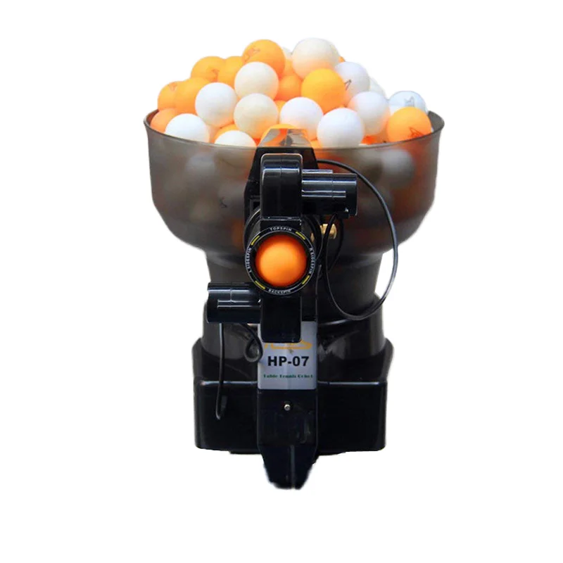 Автоматический робот для настольного тенниса HUIPANG HP07 36 разных вращающихся мячей