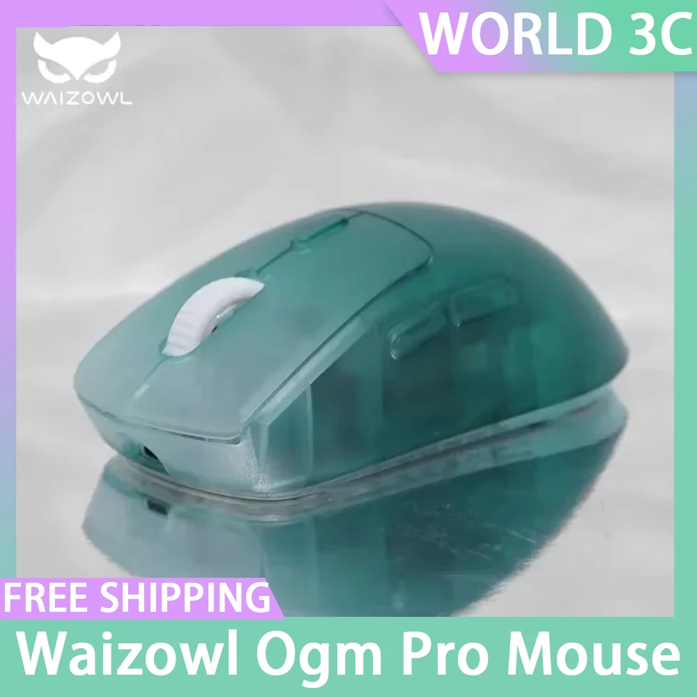 Мышь Waizowl Ogm Pro трехрежимная Bluetooth беспроводная 2 4 г проводная геймерская мышь для
