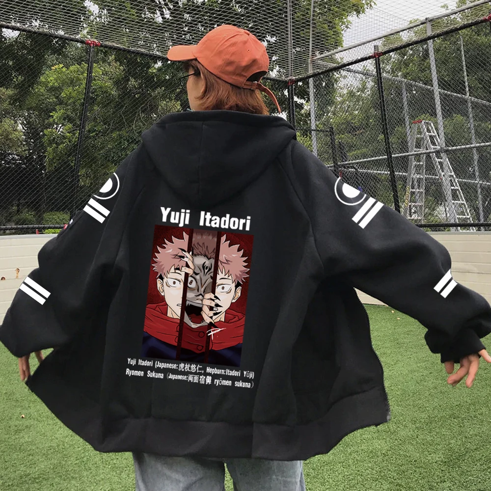 Толстовки с капюшоном Killua Zoldyck Hunter X свитшоты принтом манги уличная одежда на