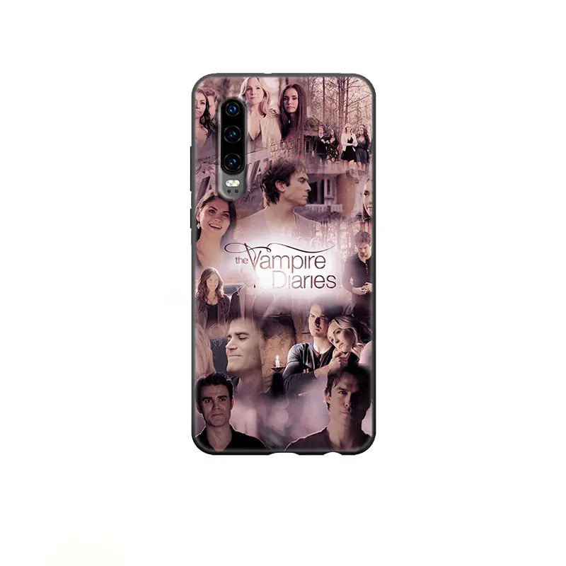 Чехол &quotДневники Вампира&quot для Huawei P40 P50 P30 P20 Pro P10 P9 P8 Lite 2017 Φ P Smart Z S 2021 2020 2019 2018