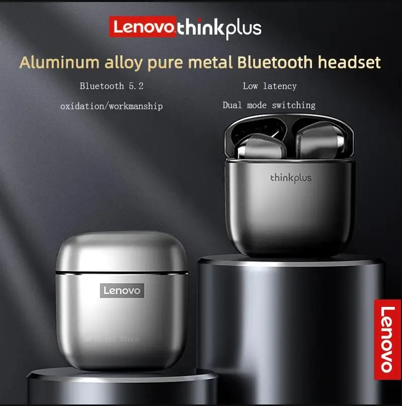 

Оригинальные беспроводные Bluetooth-наушники Lenovo XT99 с металлической текстурой, TWS-наушники для музыкальных игр, двухрежимные наушники с двойным HD-микрофоном