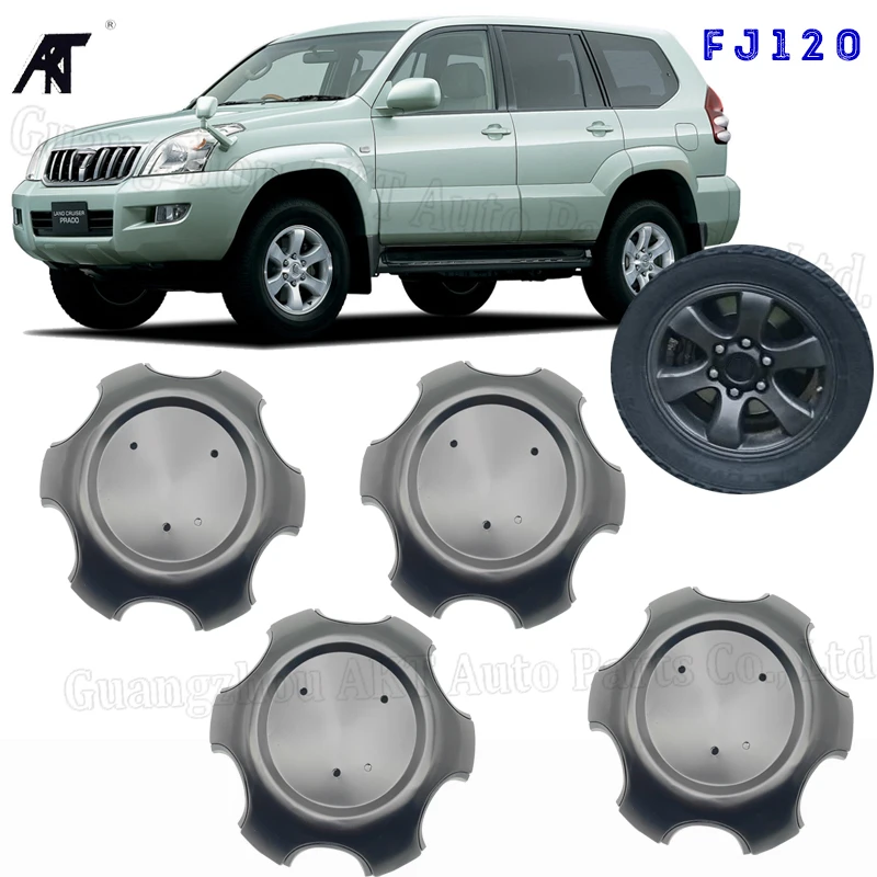 Черный обод центральной крышки колеса ДЛЯ: TOYOTA Land Cruiser 40000 PRADO 4.0L 120 Series 2003-2009