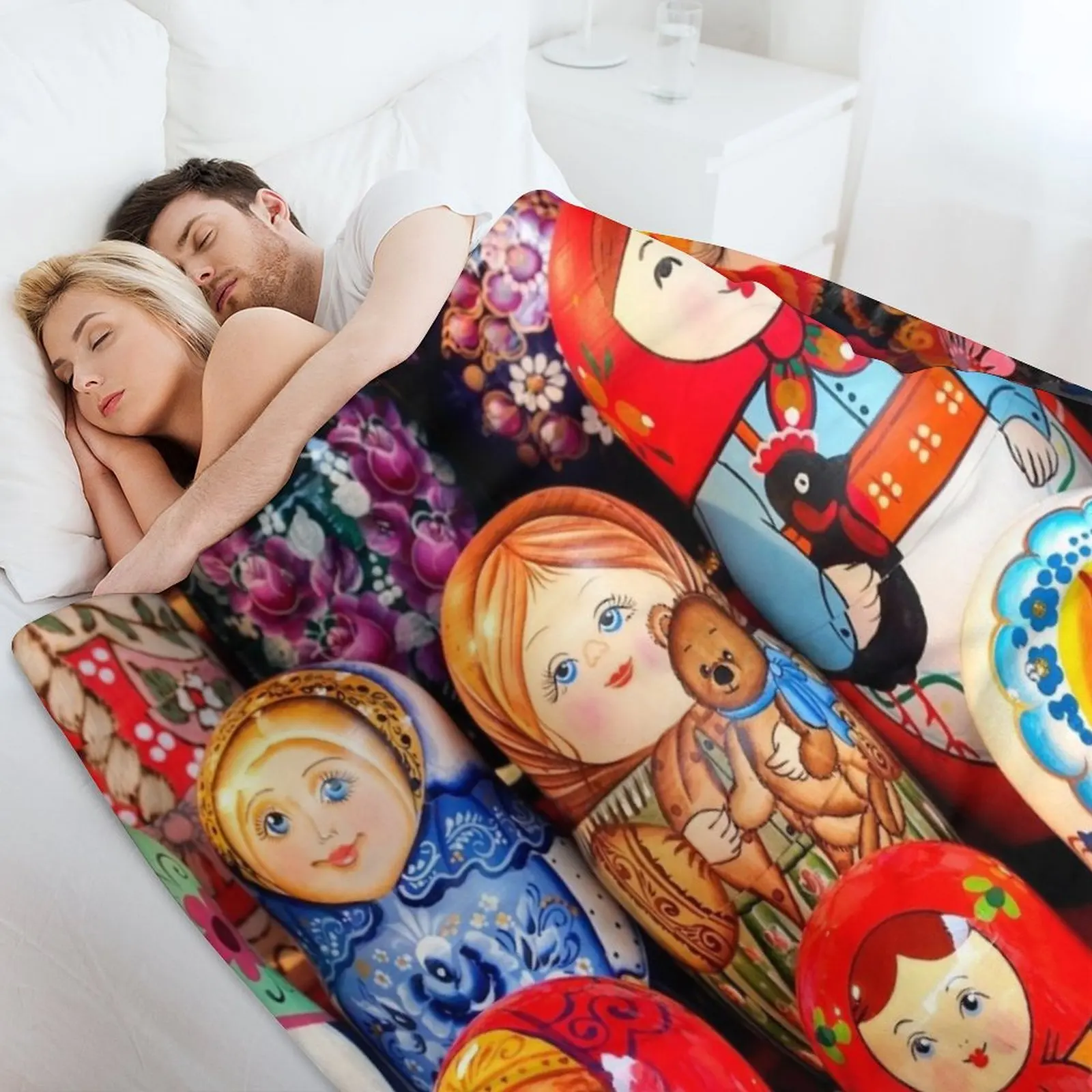 Новое одеяло Матрешка кровать косплей аниме одеяла и пледы