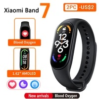 xiaomi mi band 7 smart bracelet 6 color amoled screen miband 7 blood oxygen fitness traker bluetooth waterproof smart band 7