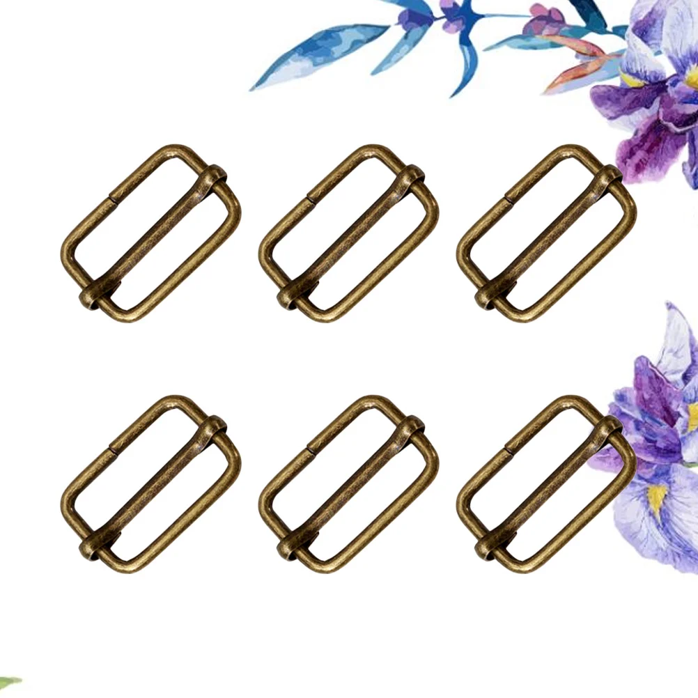 

Buckles Strap Buckle Metal Slide Roller Belt Webbing Slider Adjuster Pin Glide Slides Adjustable Fasteners Buttons Tri Sliders