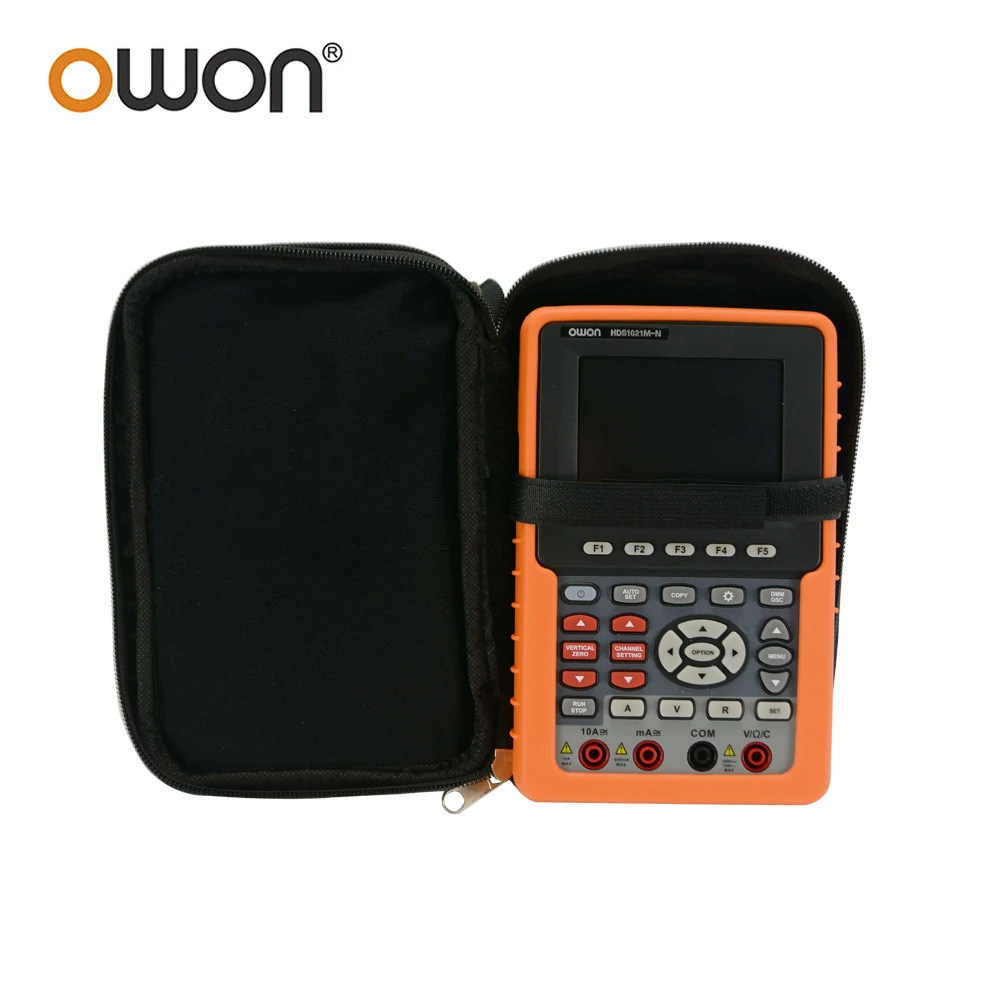 

OWON HDS1021M-N 2 IN 1 Digital Oscilloscope +Multimeter 1 Channel Handheld Portable 20Mhz Bandwidth USB Oscilloscopes