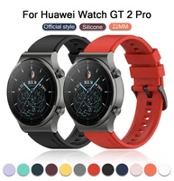 22mm silicone band for huawei watch gt 2 pro sport original watchband huawei gt2 pro gt 3 46mm wrist straps replacement bracelet