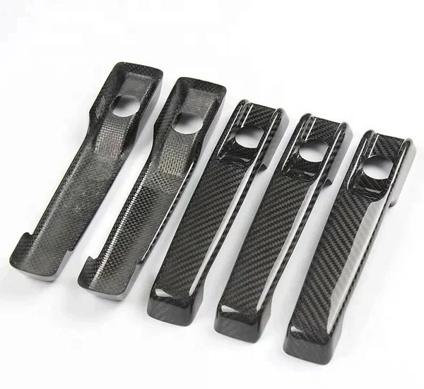 

Dry Carbon Fiber Car Door Outside Handle Cover for G Class AMG G500 G63 G350 G55 G65 / W463 W464