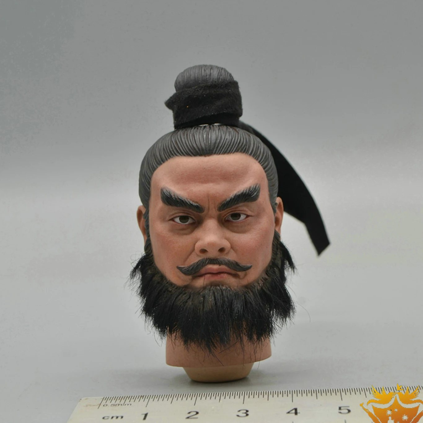 

303TOYS MP014 1/6th Romance of the Three Kingdoms Tough Man Warrior Zhang Fei Head Sculpture Normal Version Fit 12" Action Doll