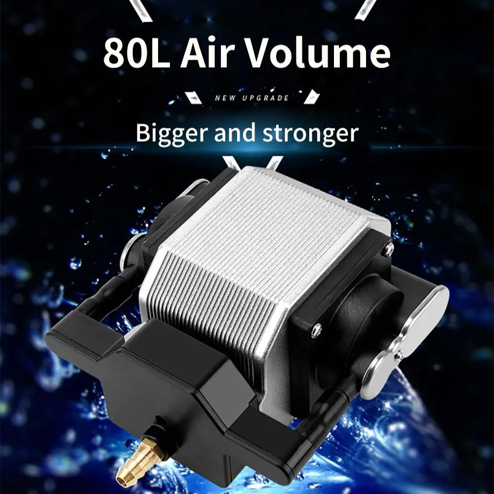 

Воздушный насос с регулятором громкости воздуха, 220 В, 80 л, л, 30 л