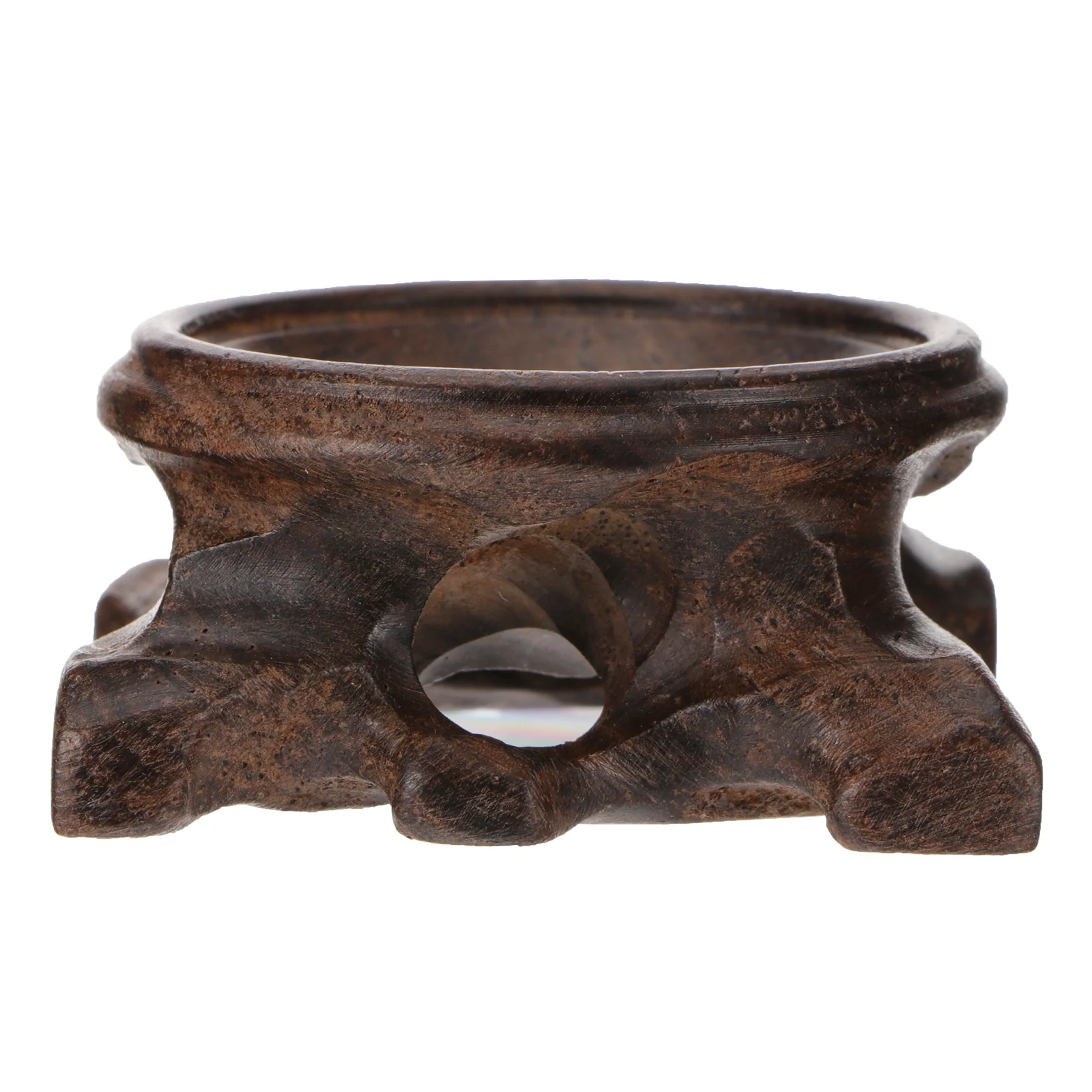 

1 шт. сферическая деревянная подставка для растений, деревянная подставка, кристаллы, стеклянная подставка для дисплея