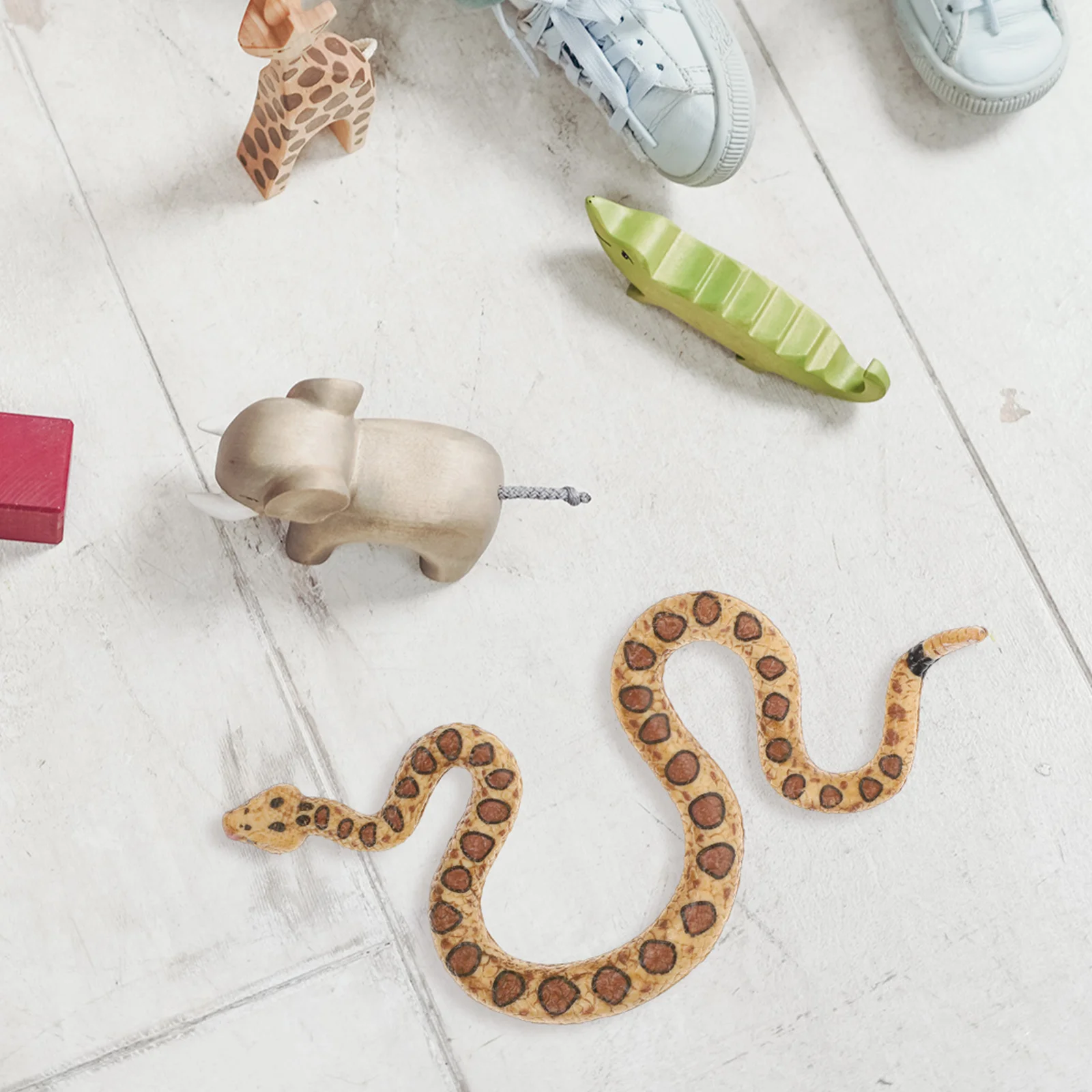 

1Pc Simulation Snake Plaything Creative Prank Toy Snakes Plaything Prop