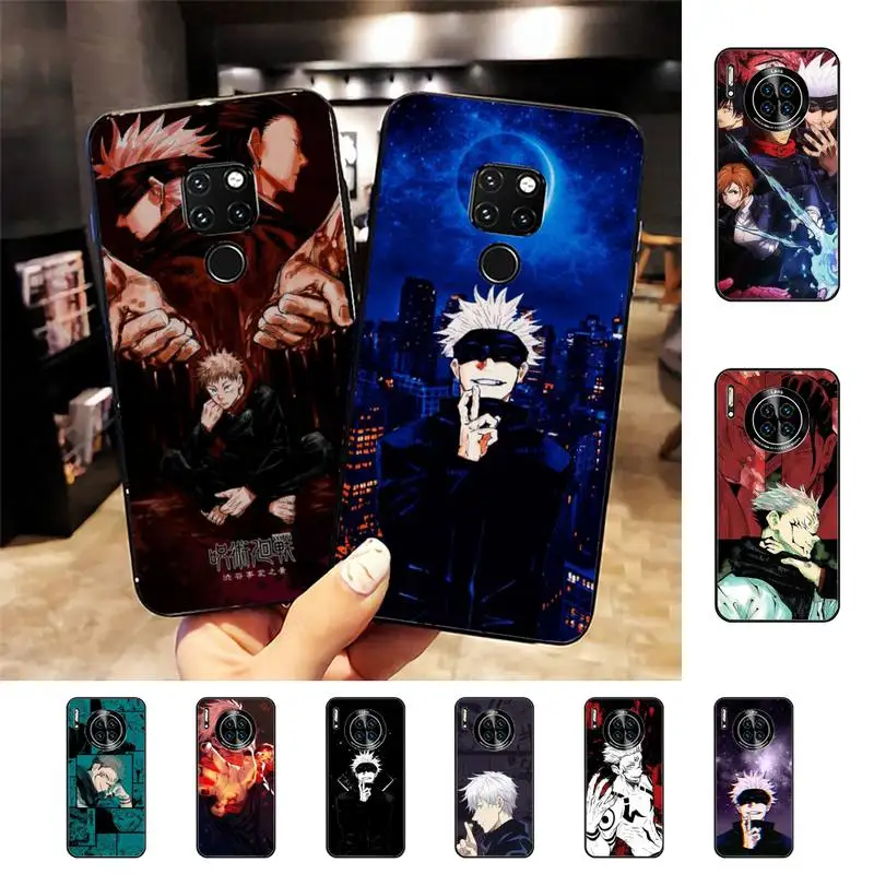 

Anime Jujutsu Kaisen Phone Case for Huawei Mate 20 10 9 40 30 lite pro X Nova 2 3i 7se
