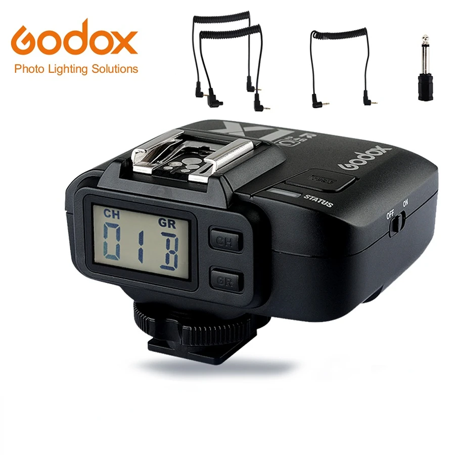 

Godox X1R-C X1R-N X1R-S TTL 2.4G Wireless Flash Trigger Receiver for X1T-C/N/S Trigger for Canon Nikon Sony DSLR Camera