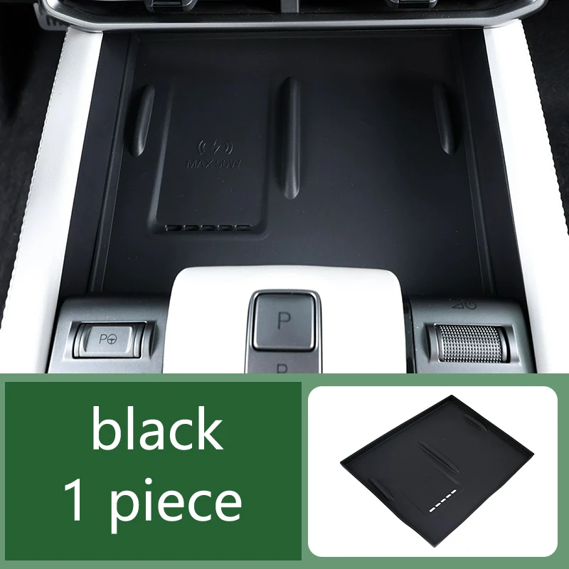 

Для BYD Equation Leopard Titanium 3 2025 автомобильная беспроводная зарядка силиконовая накладка внутренняя защитная накладка на центральную консоль для хранения