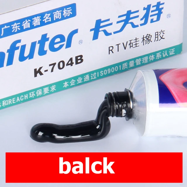 

Kafuter 45 г силиконовый промышленный клей K-704 705 704B RTV силиконовая резина белый черный прозрачный клей